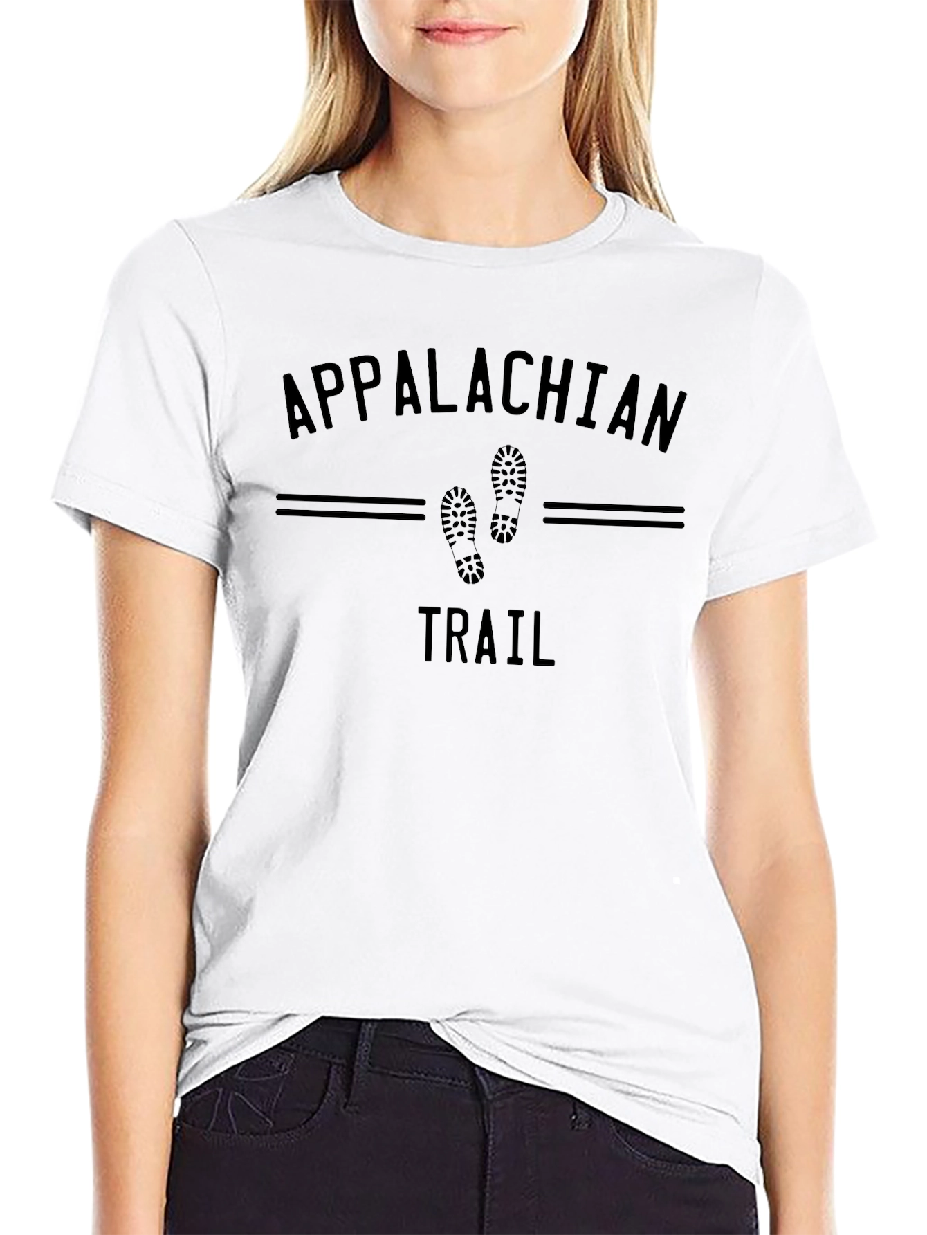 Appalachian Trail Black T-Shirt - Hiking Adventure