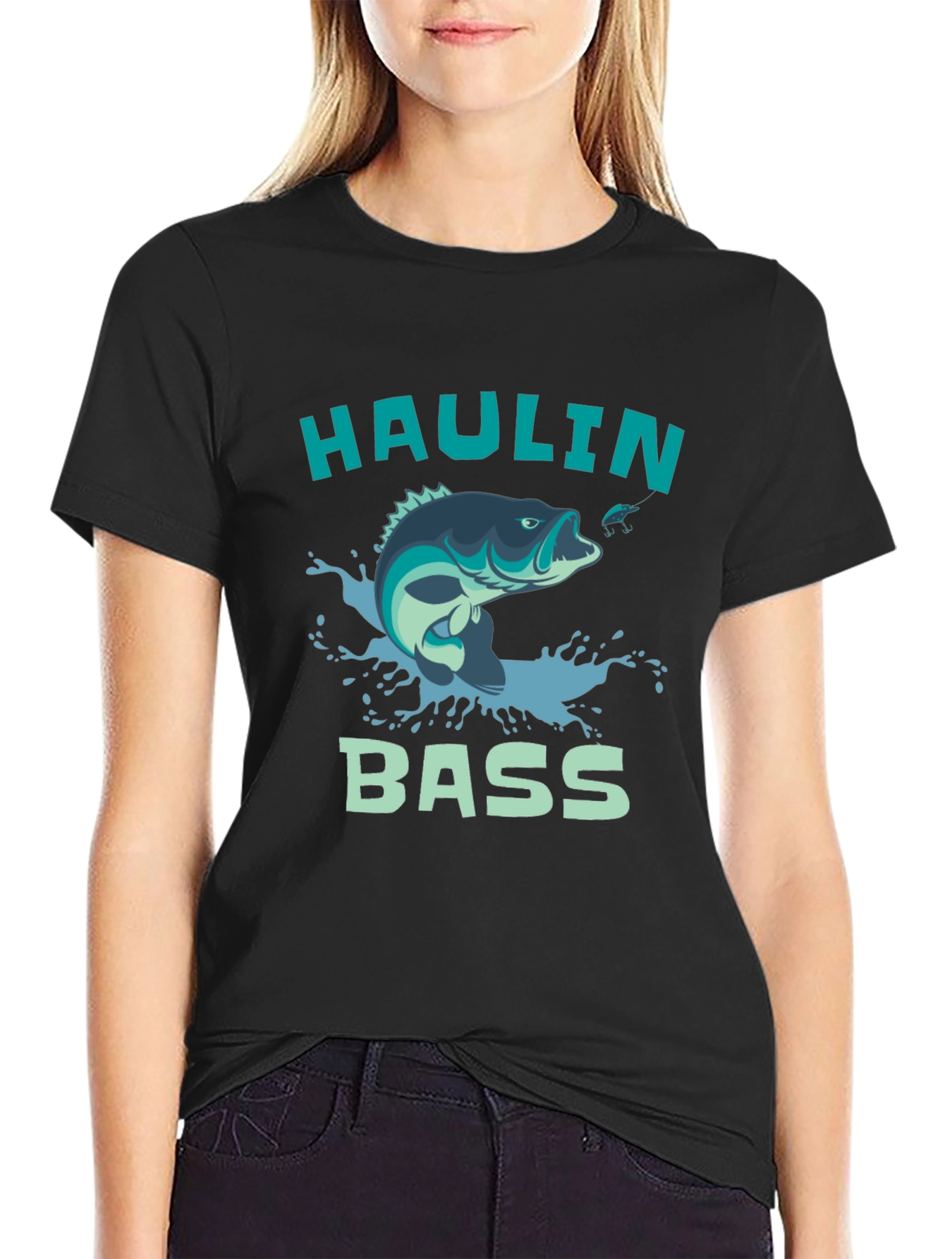 Haulin Bass Graphic Tee - Fishing T-Shirt