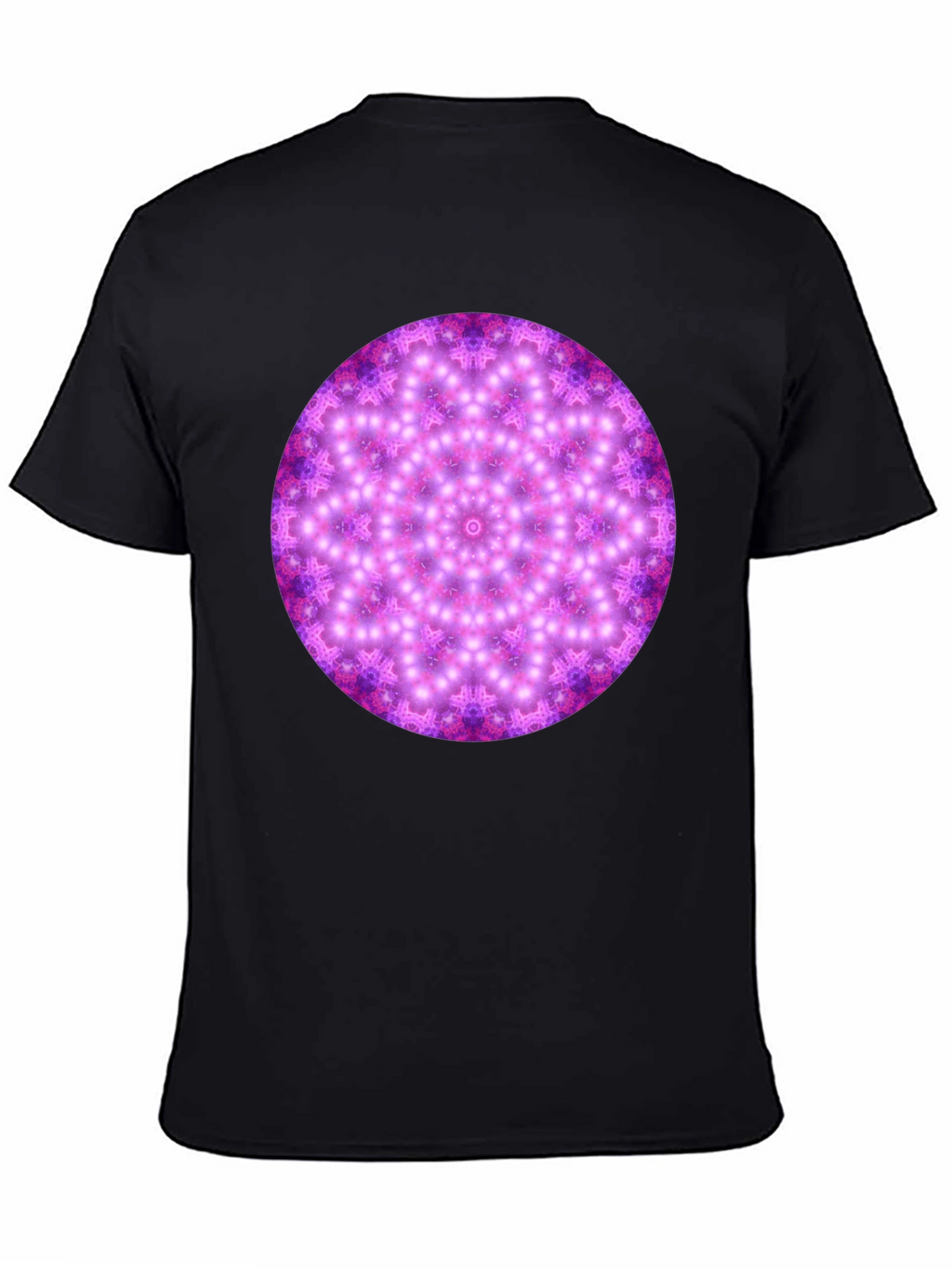 Cosmic Mandala Black T-Shirt