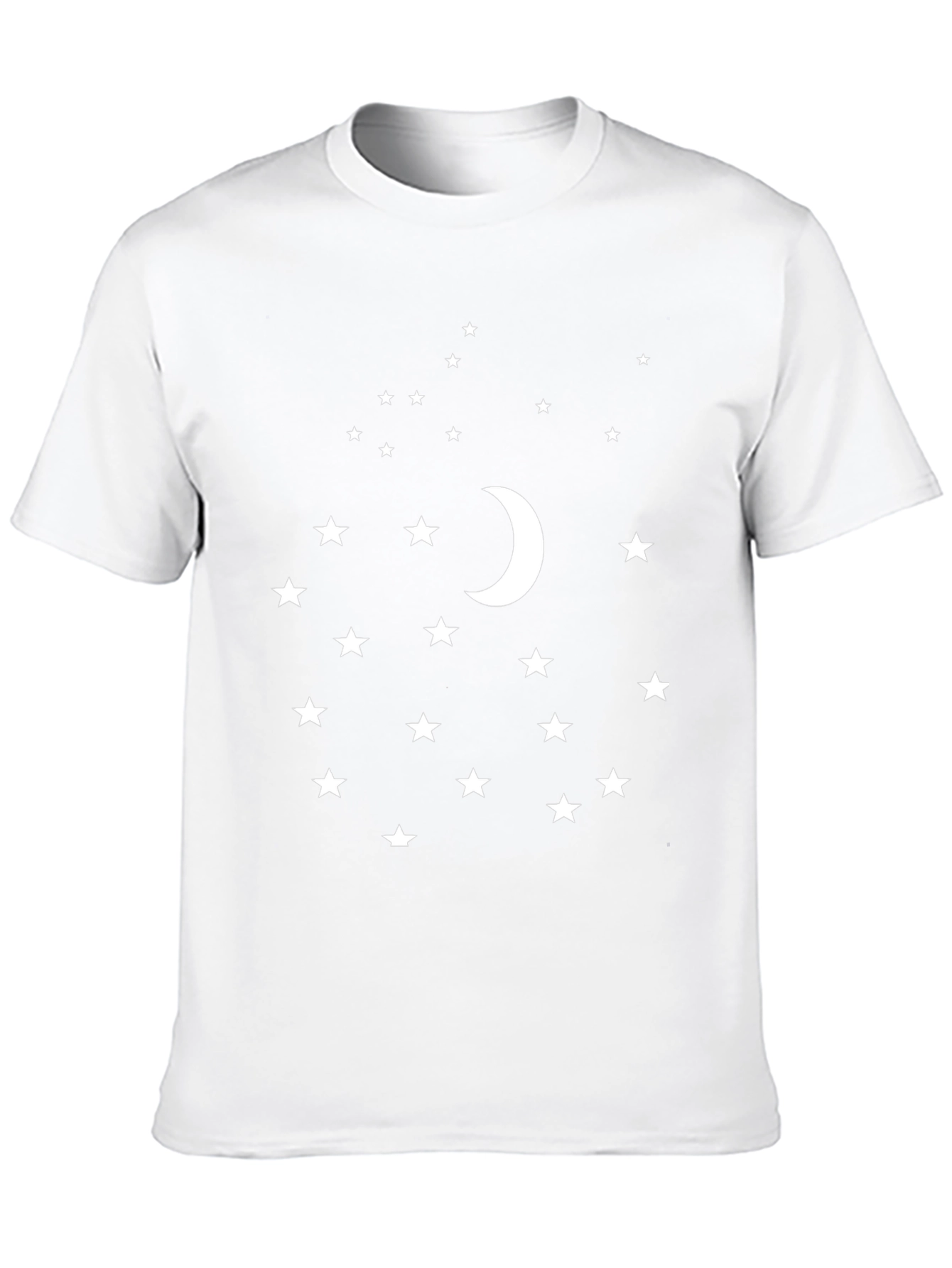 Moon & Stars Black Graphic Tee