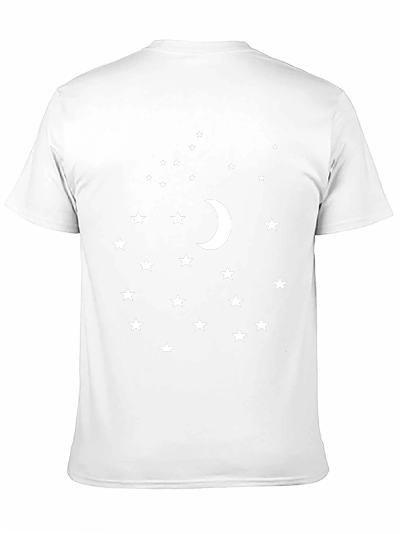 Moon & Stars Black Graphic Tee