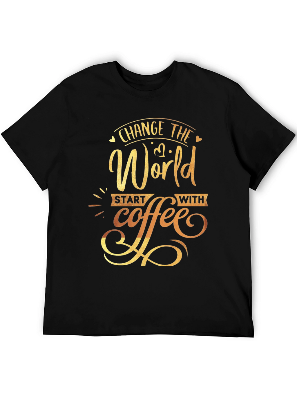 Change the World Coffee Graphic Tee
