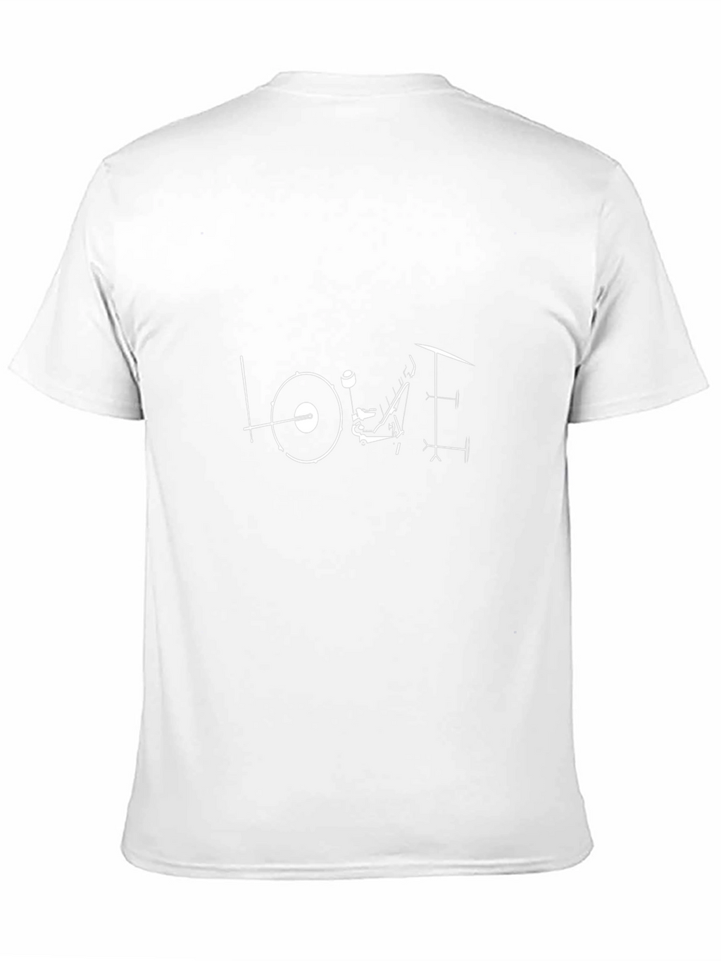 Drum Kit LOVE Graphic T-Shirt