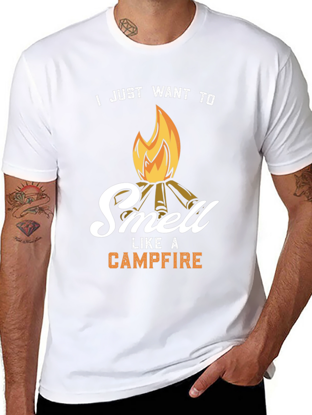 Campfire Smell T-Shirt - Camping Lover Gift
