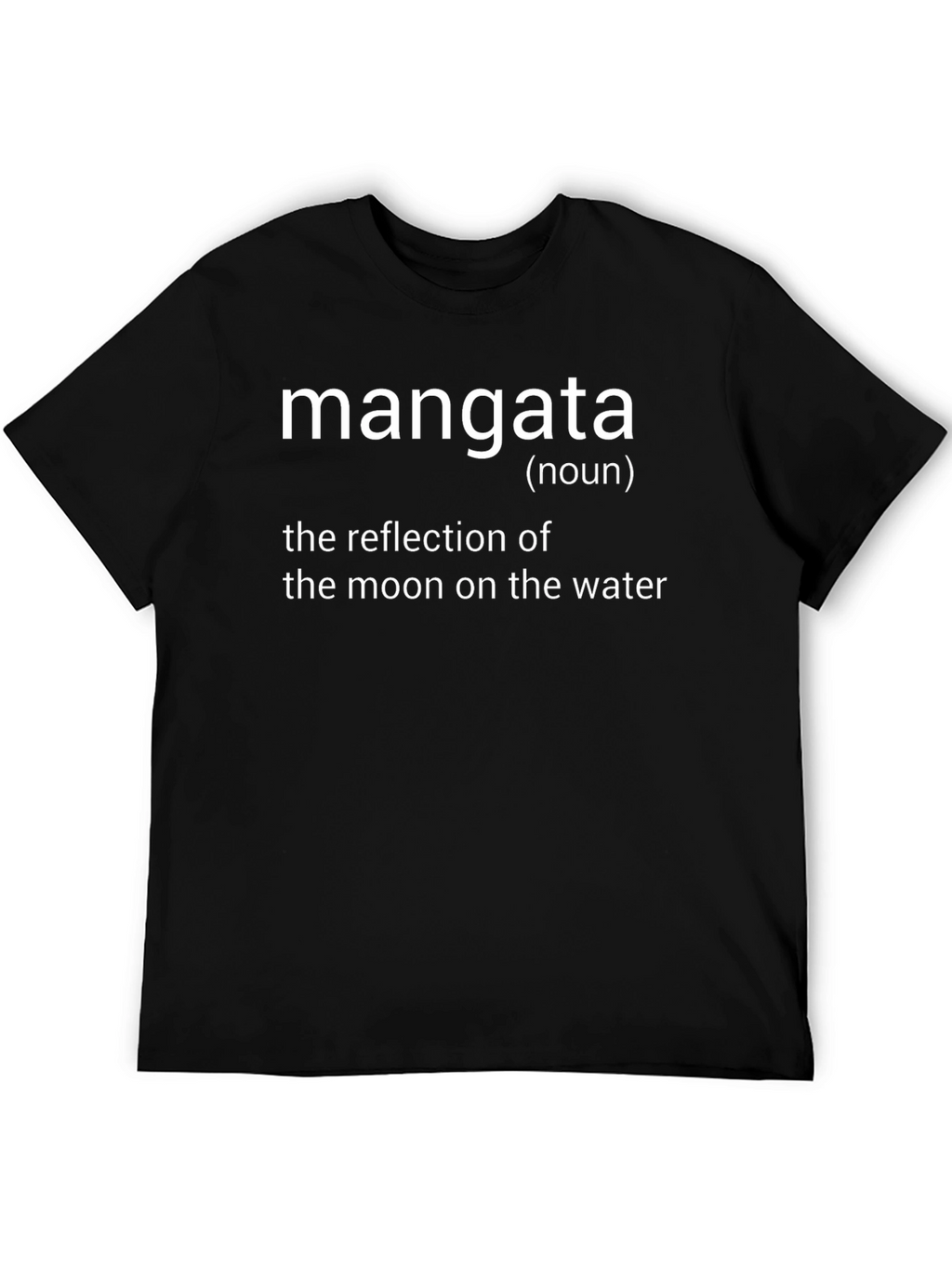 Mangata Definition T-Shirt - Moon Reflection on Water