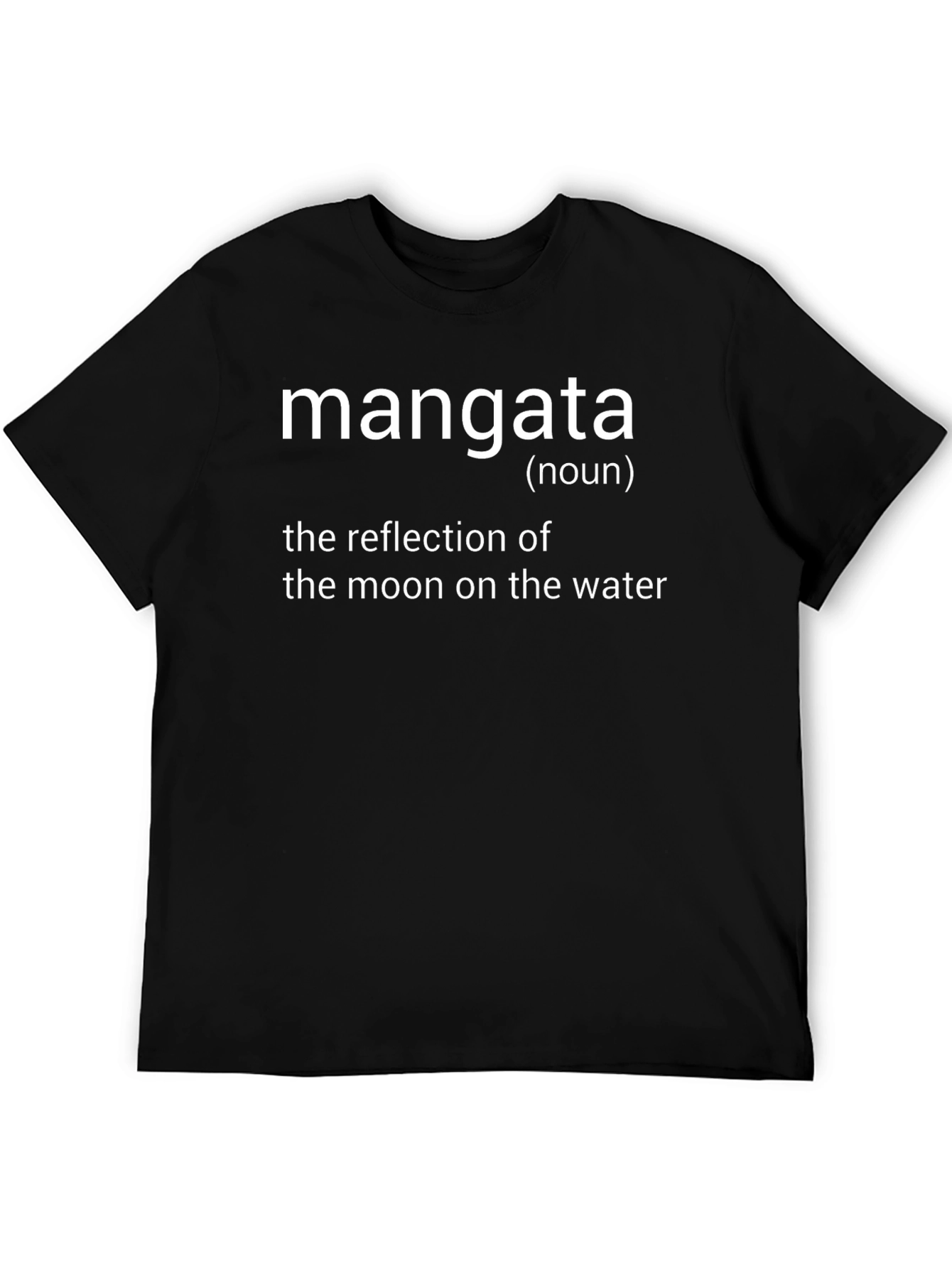 Mangata Definition T-Shirt - Moon Reflection on Water