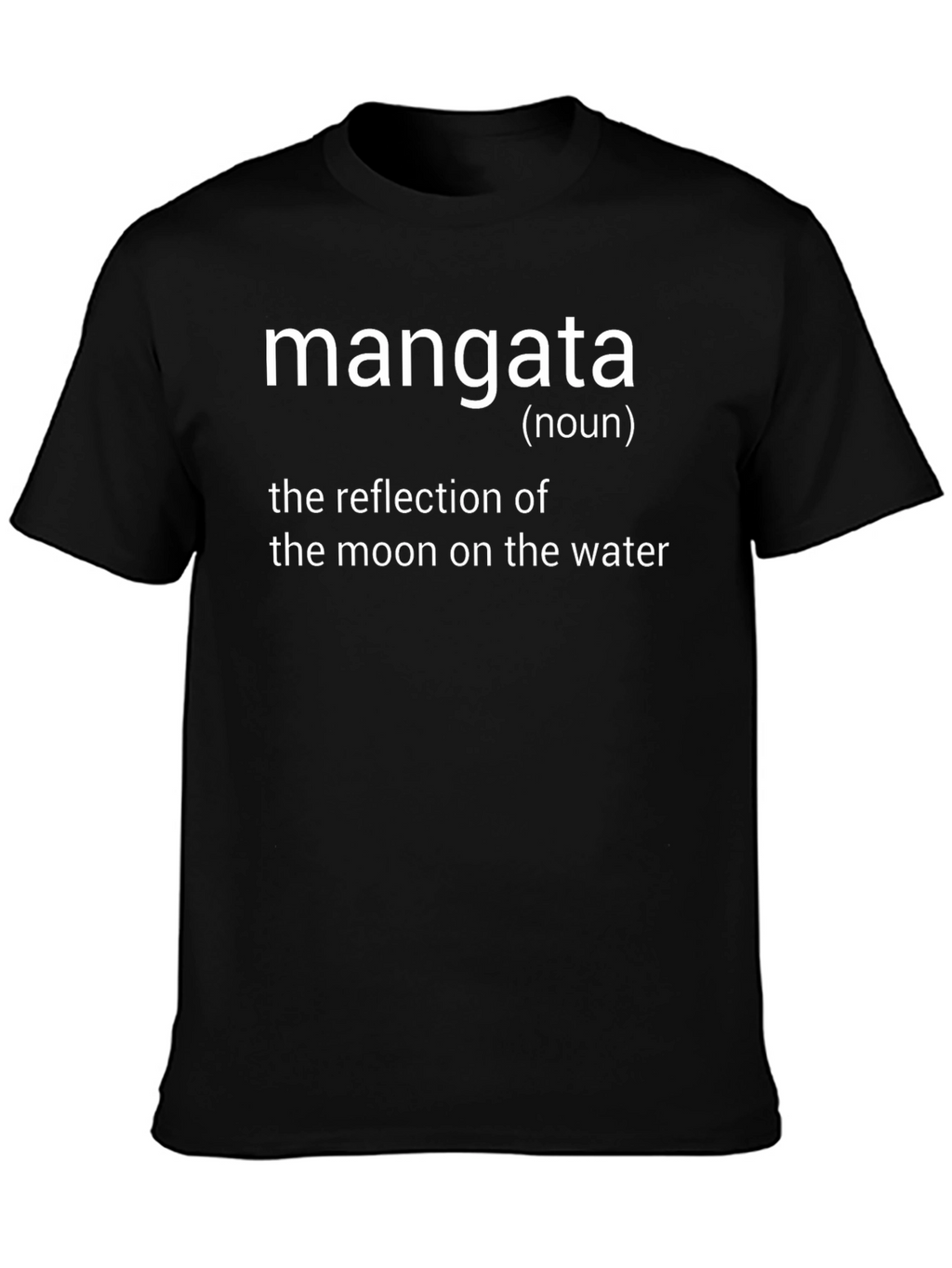 Mangata Definition T-Shirt - Moon Reflection on Water