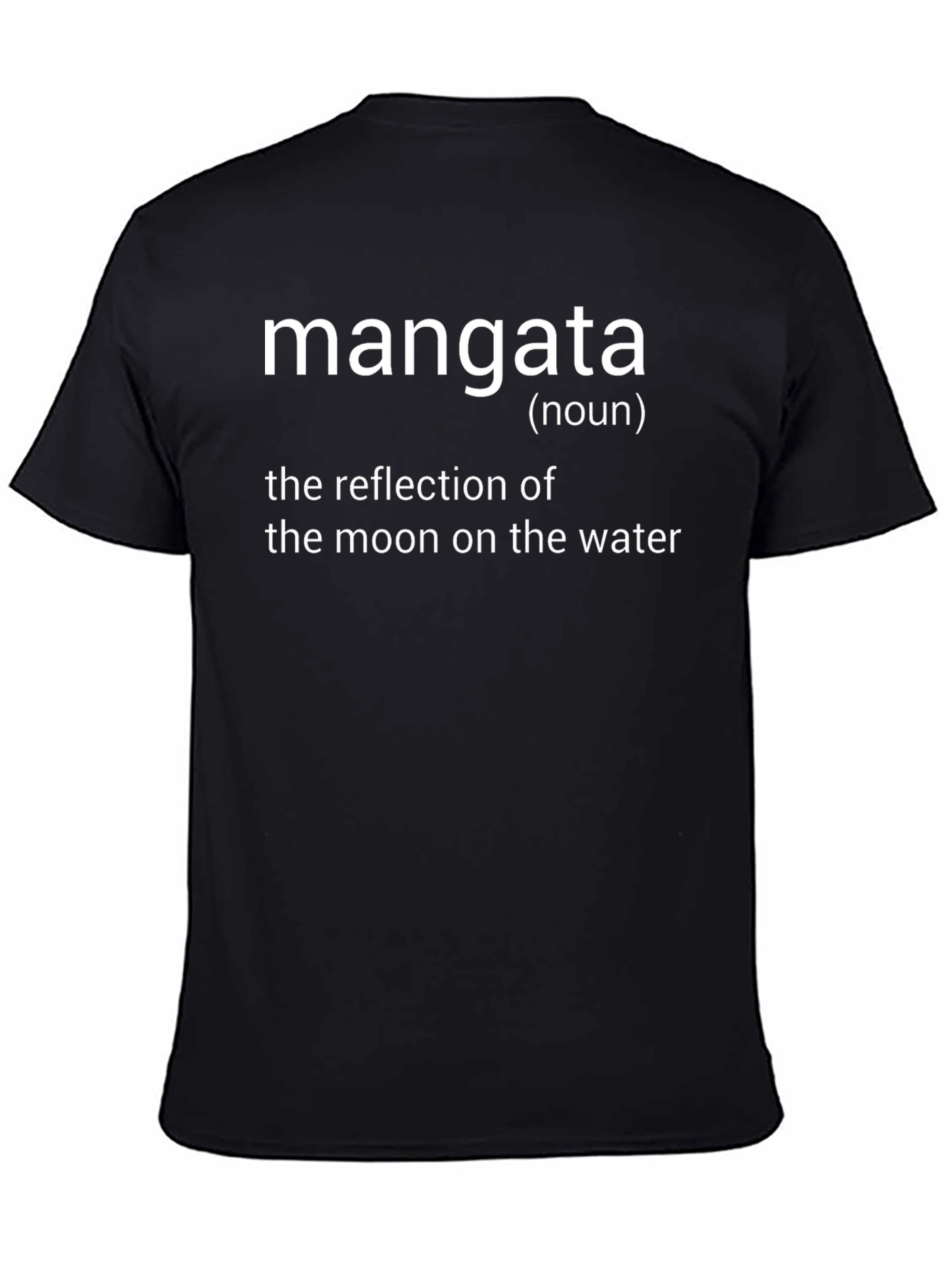 Mangata Definition T-Shirt - Moon Reflection on Water