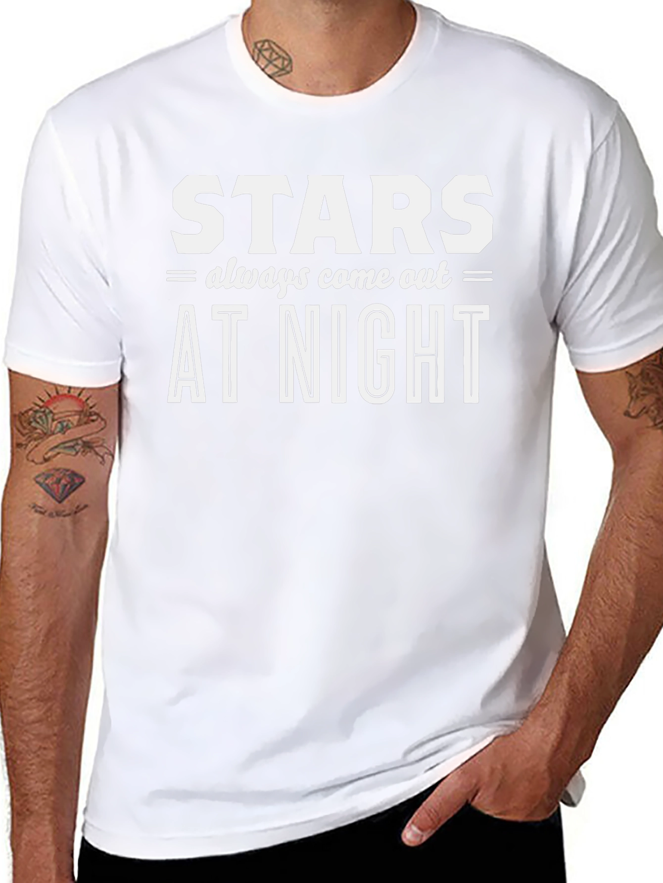 Stars Always Come Out at Night T-Shirt