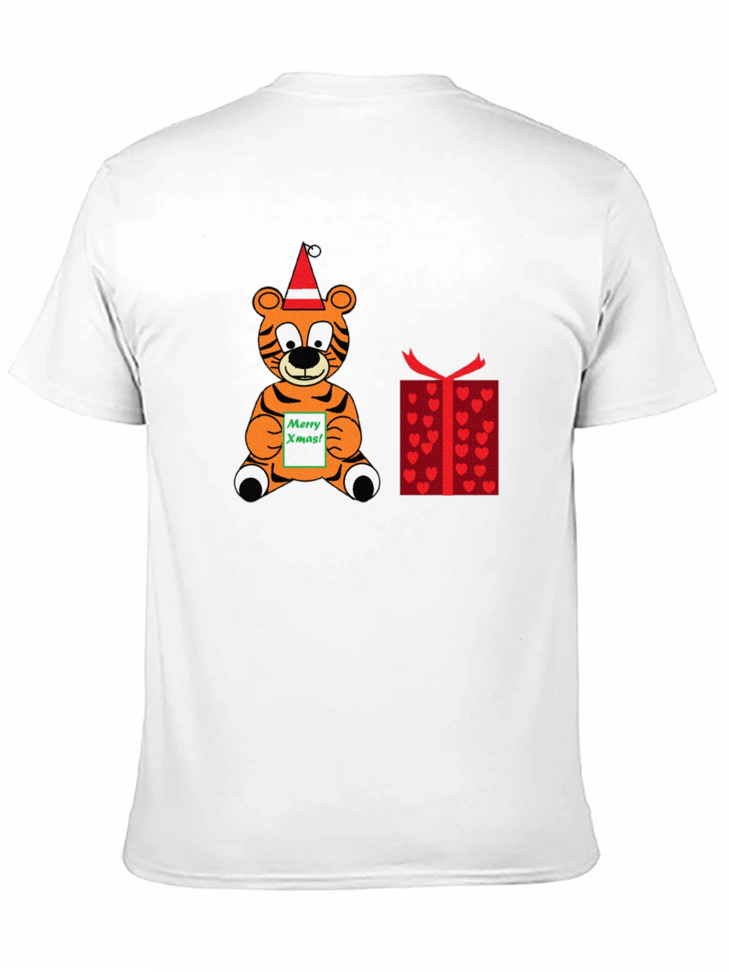 Festive Tiger Xmas T-Shirt