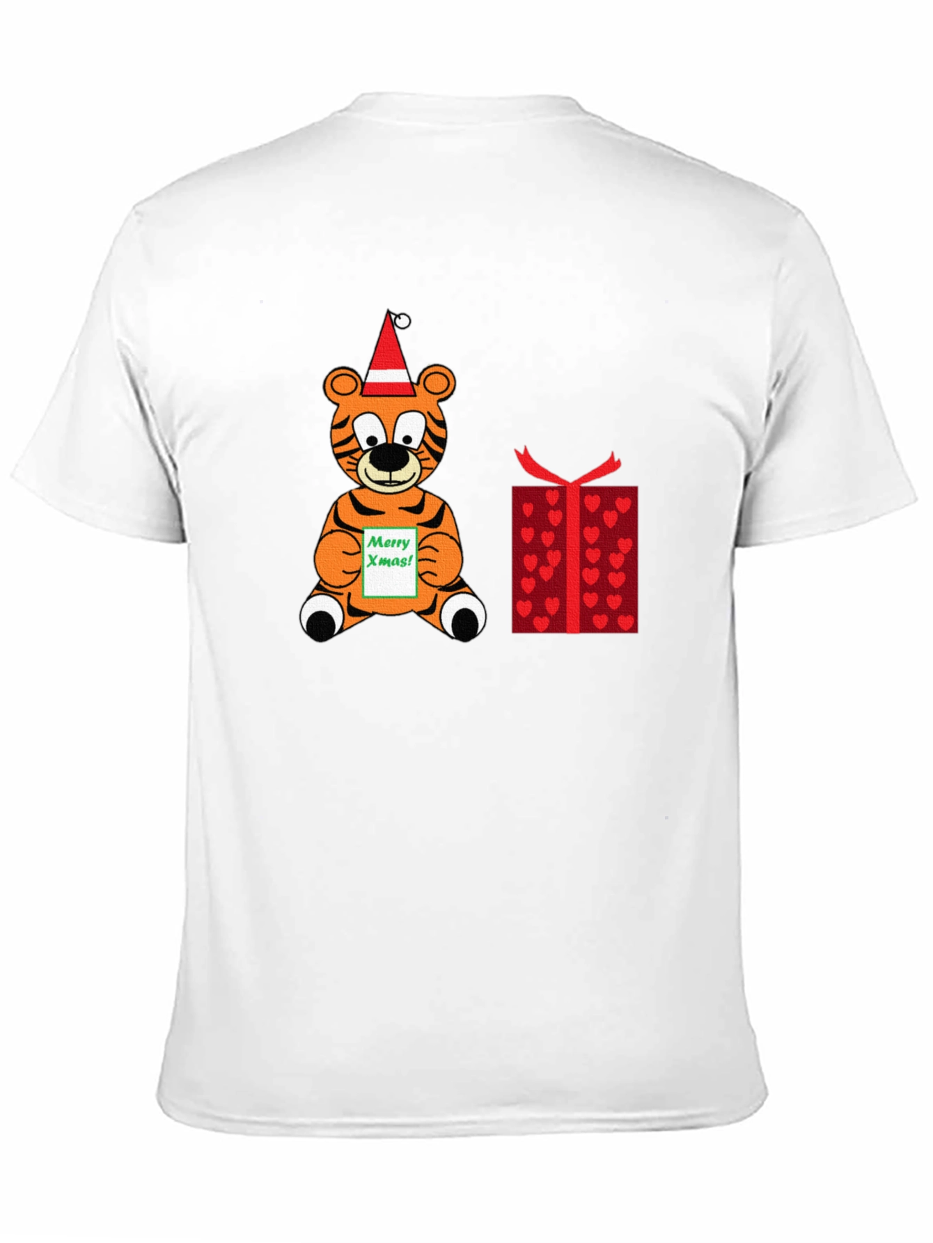 Festive Tiger Xmas T-Shirt
