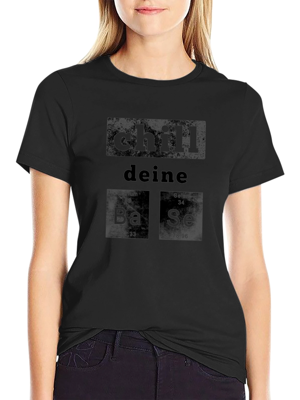 Chill Deine Base Periodic Table T-Shirt