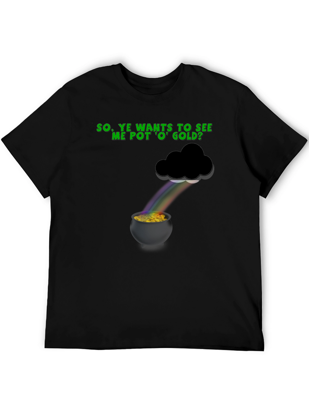 Lucky Leprechauns Gold Graphic Tee