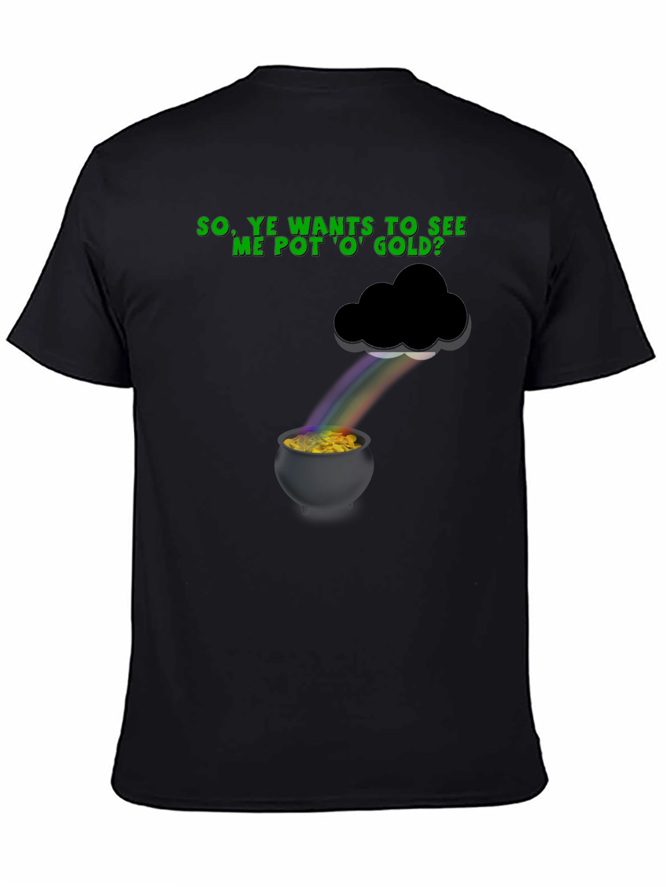 Lucky Leprechauns Gold Graphic Tee