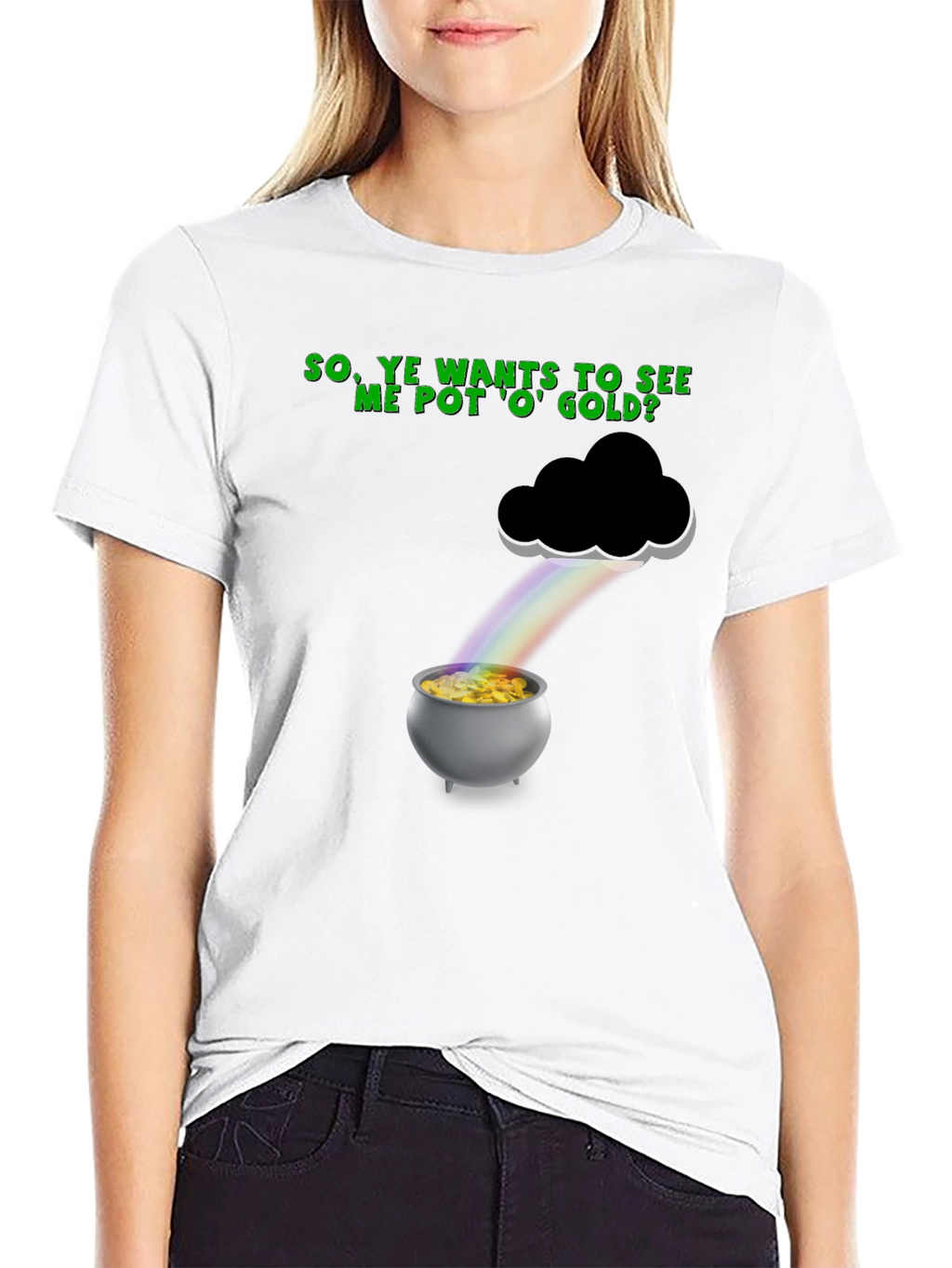 Lucky Leprechauns Gold Graphic Tee