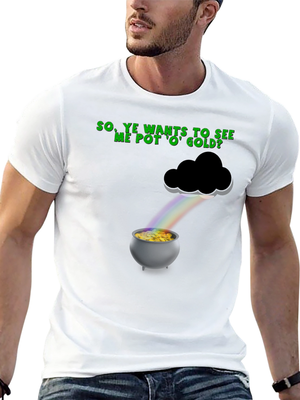 Lucky Leprechauns Gold Graphic Tee