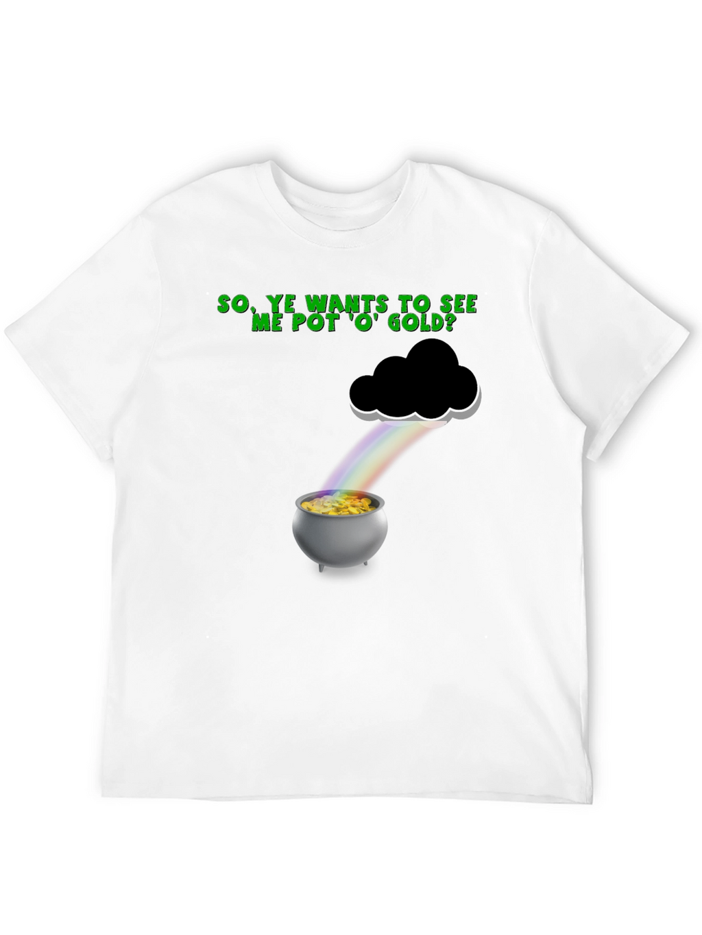 Lucky Leprechauns Gold Graphic Tee