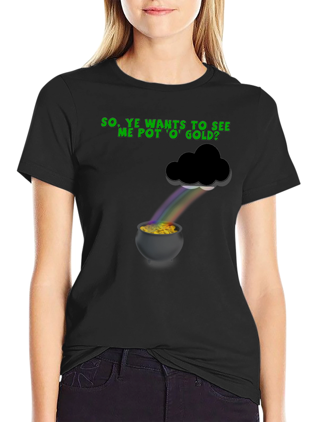 Lucky Leprechauns Gold Graphic Tee