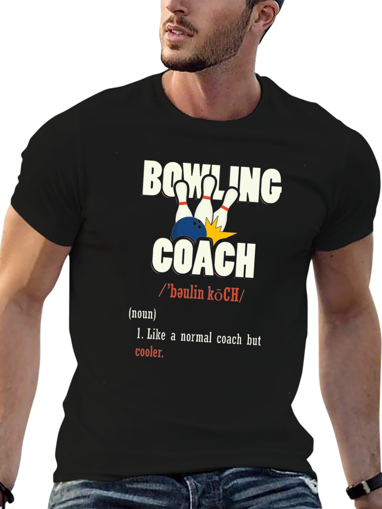 Bowling Coach Definition T-Shirt