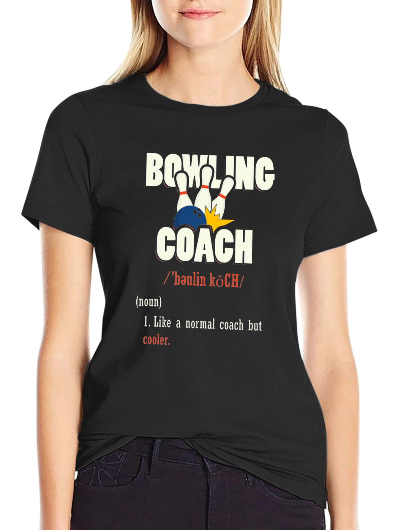Bowling Coach Definition T-Shirt