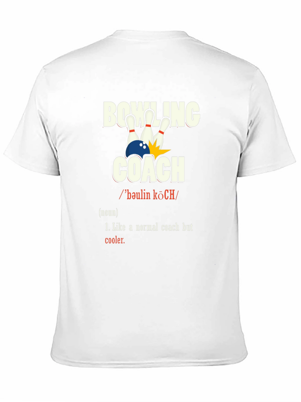 Bowling Coach Definition T-Shirt