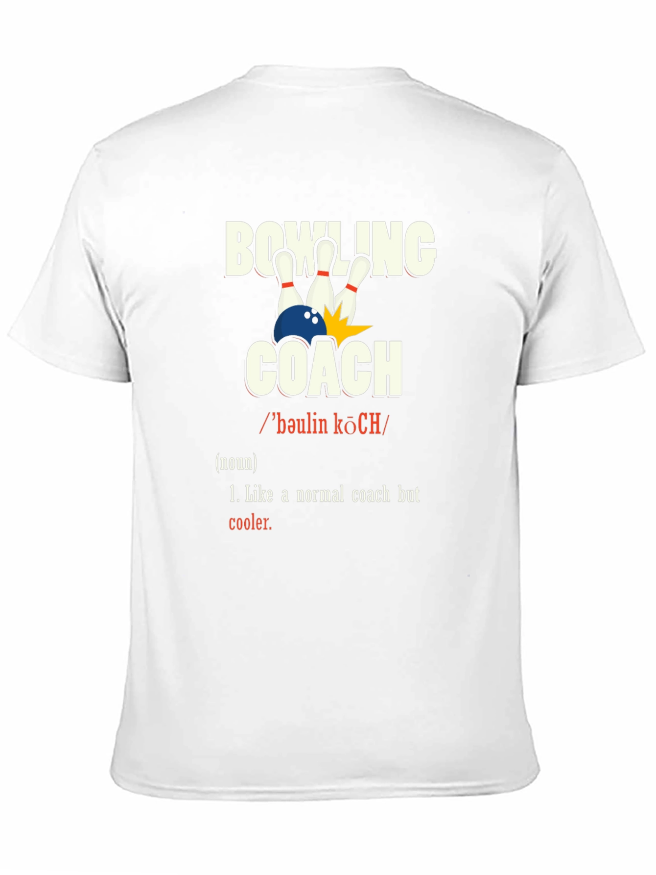 Bowling Coach Definition T-Shirt