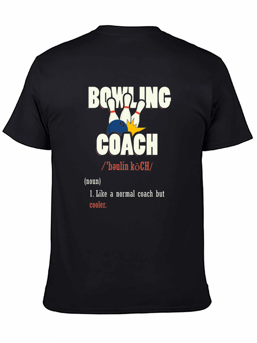 Bowling Coach Definition T-Shirt