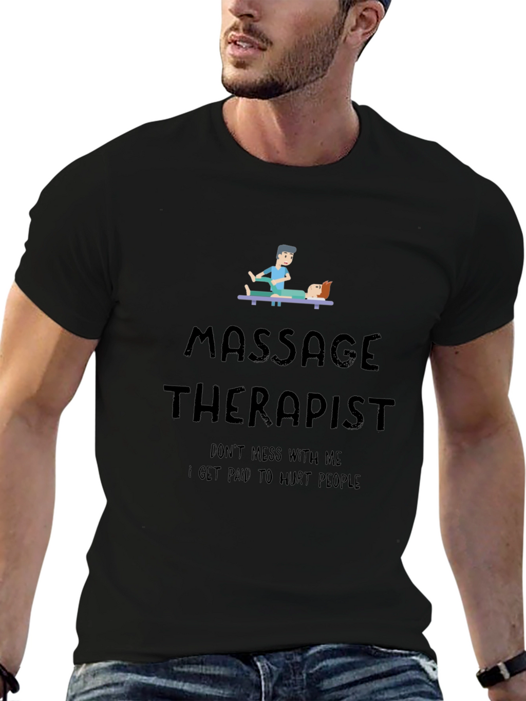 Massage Therapist T-Shirt - Funny & Relaxing!