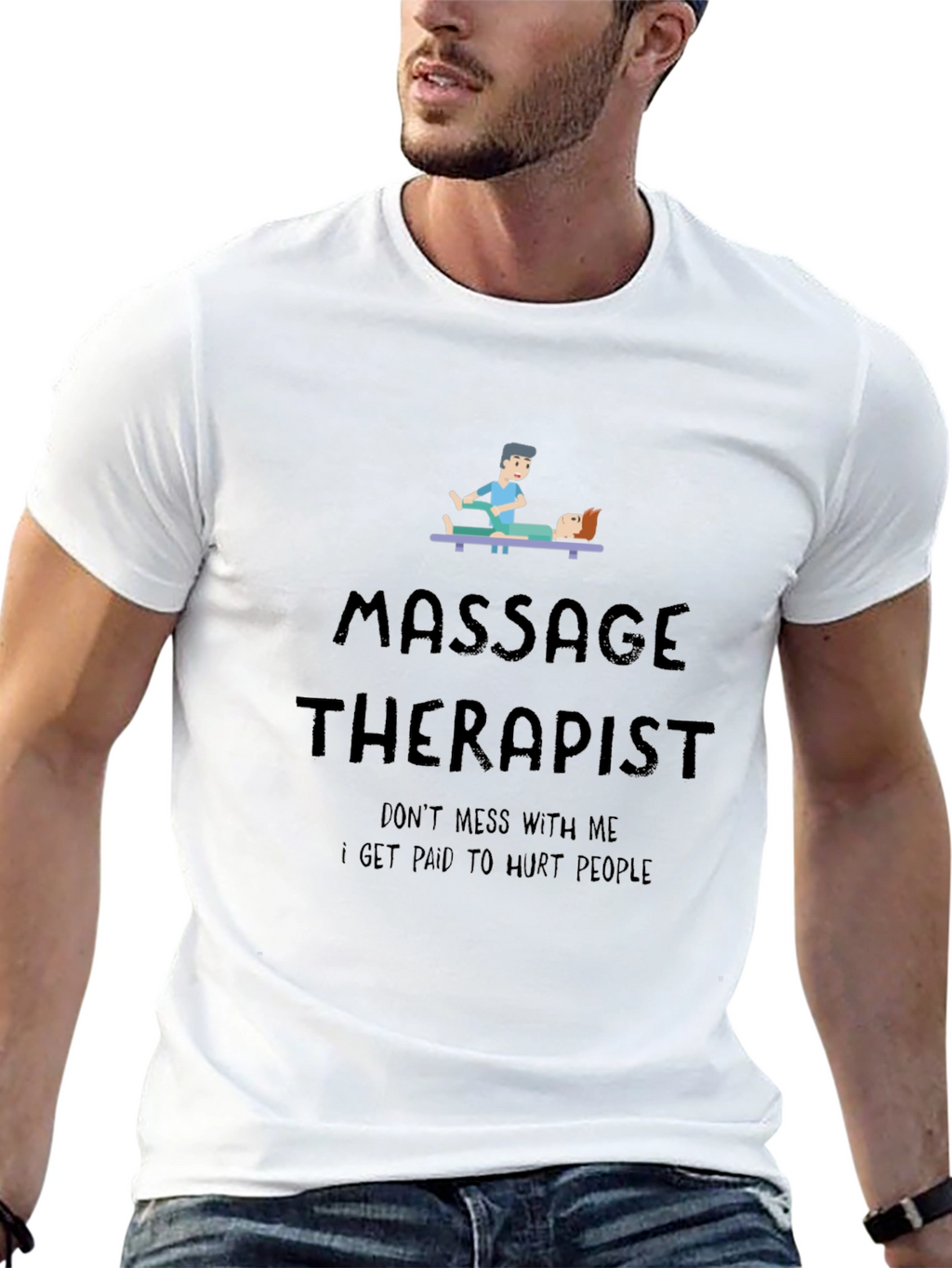 Massage Therapist T-Shirt - Funny & Relaxing!