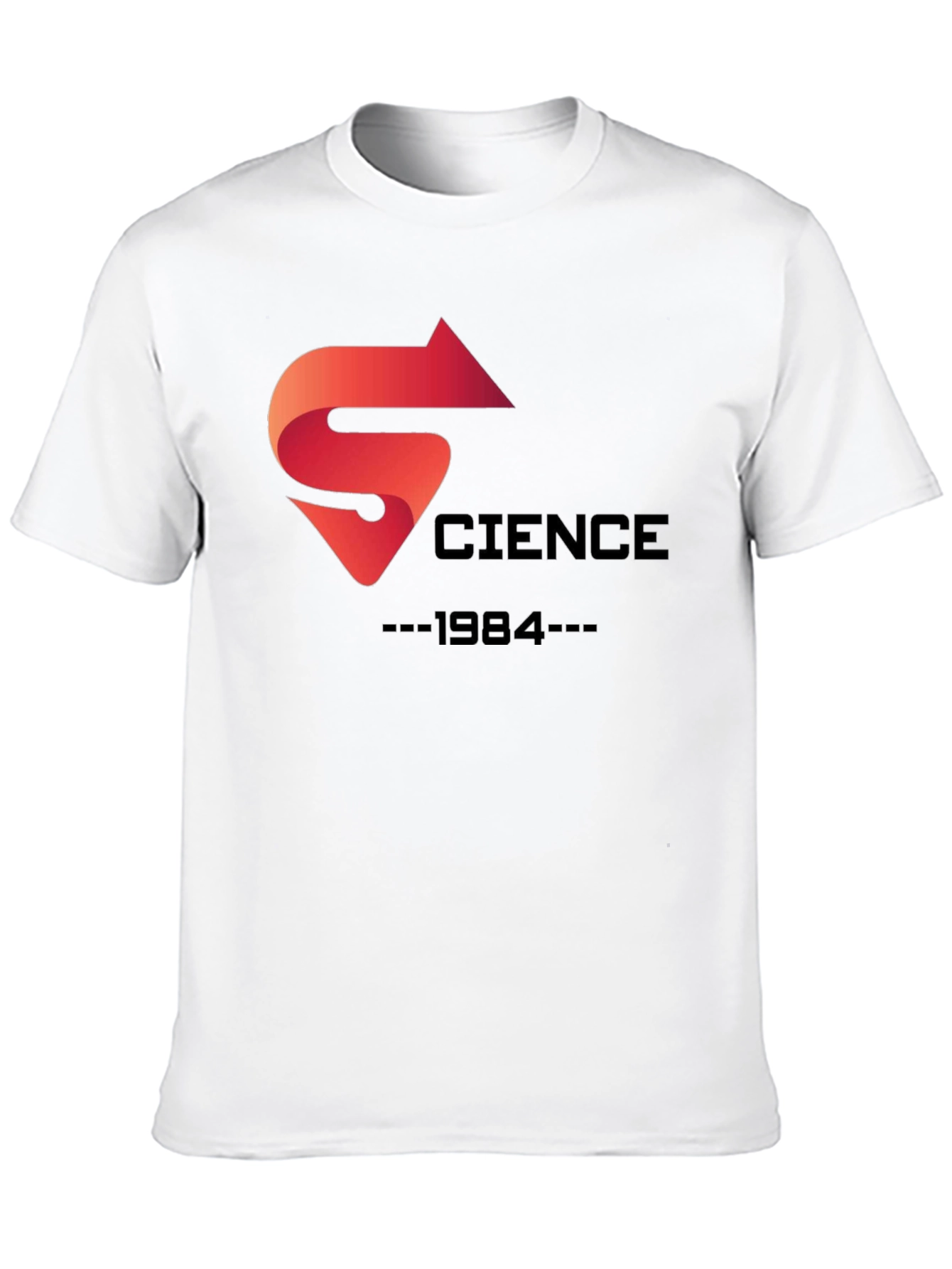 Science 1984 Black T-Shirt