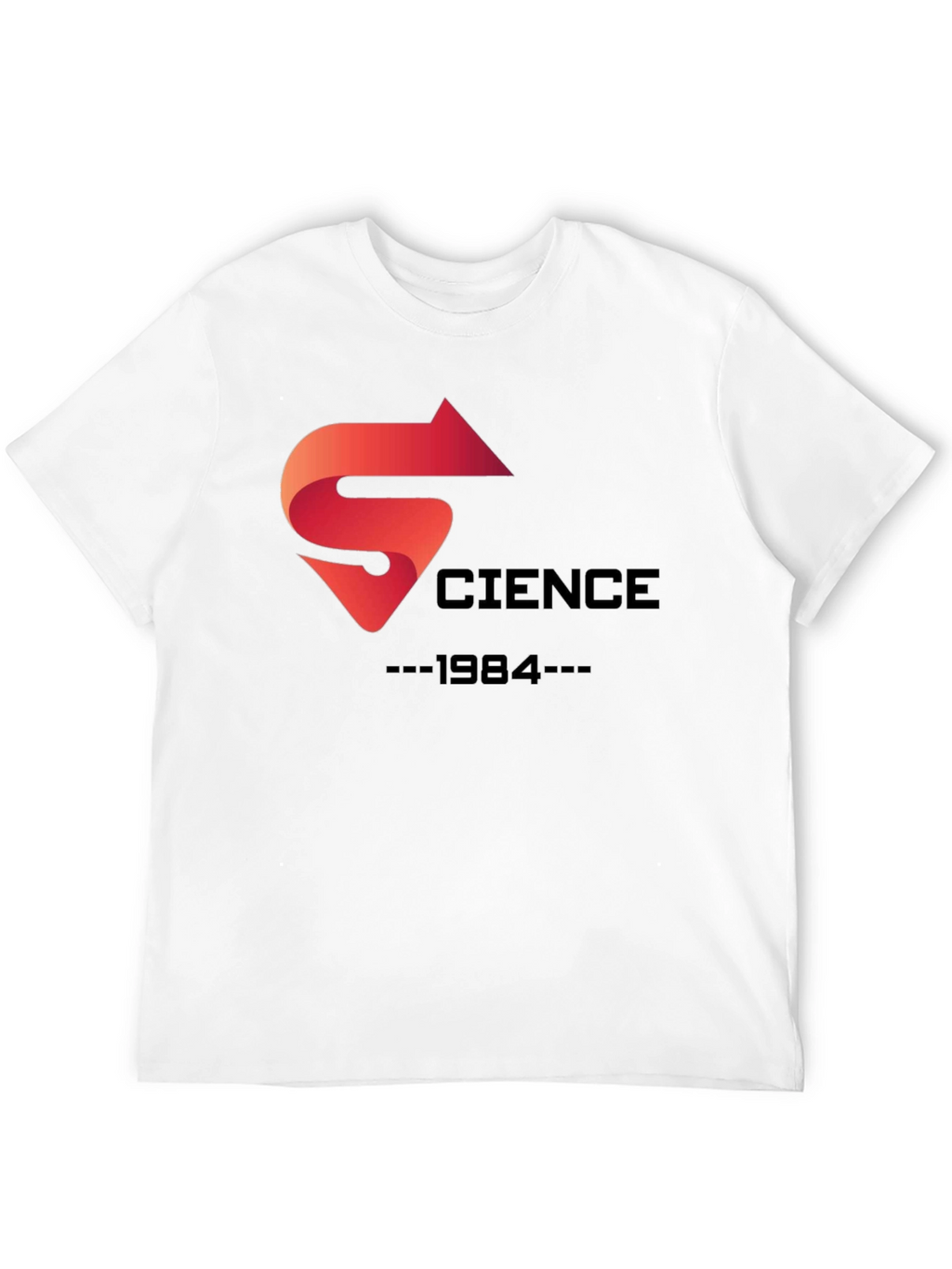 Science 1984 Black T-Shirt