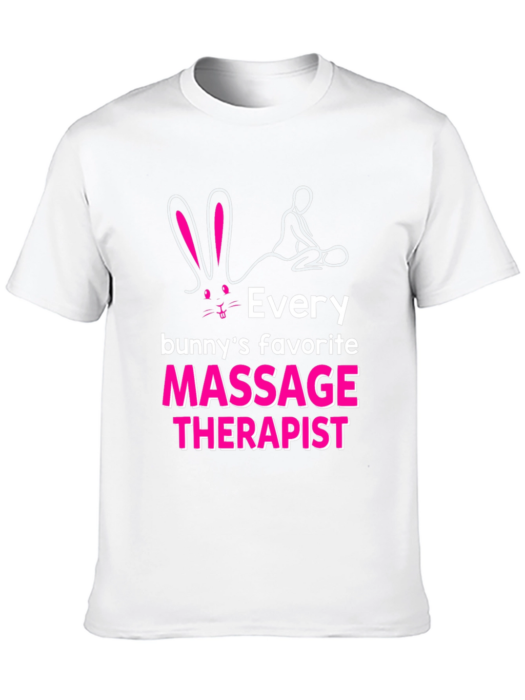 Bunnys Favorite Massage Therapist Graphic Tee
