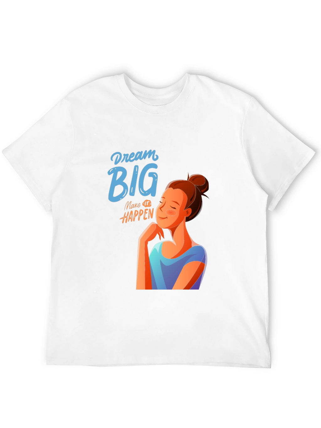 Dream Big Graphic T-Shirt - Unisex Black Tee
