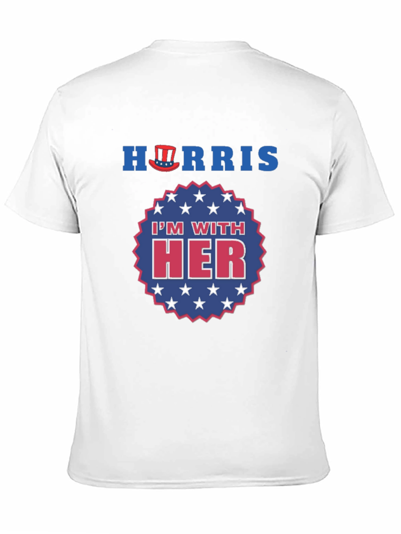 Harris Im With Her Patriotic Graphic T-Shirt
