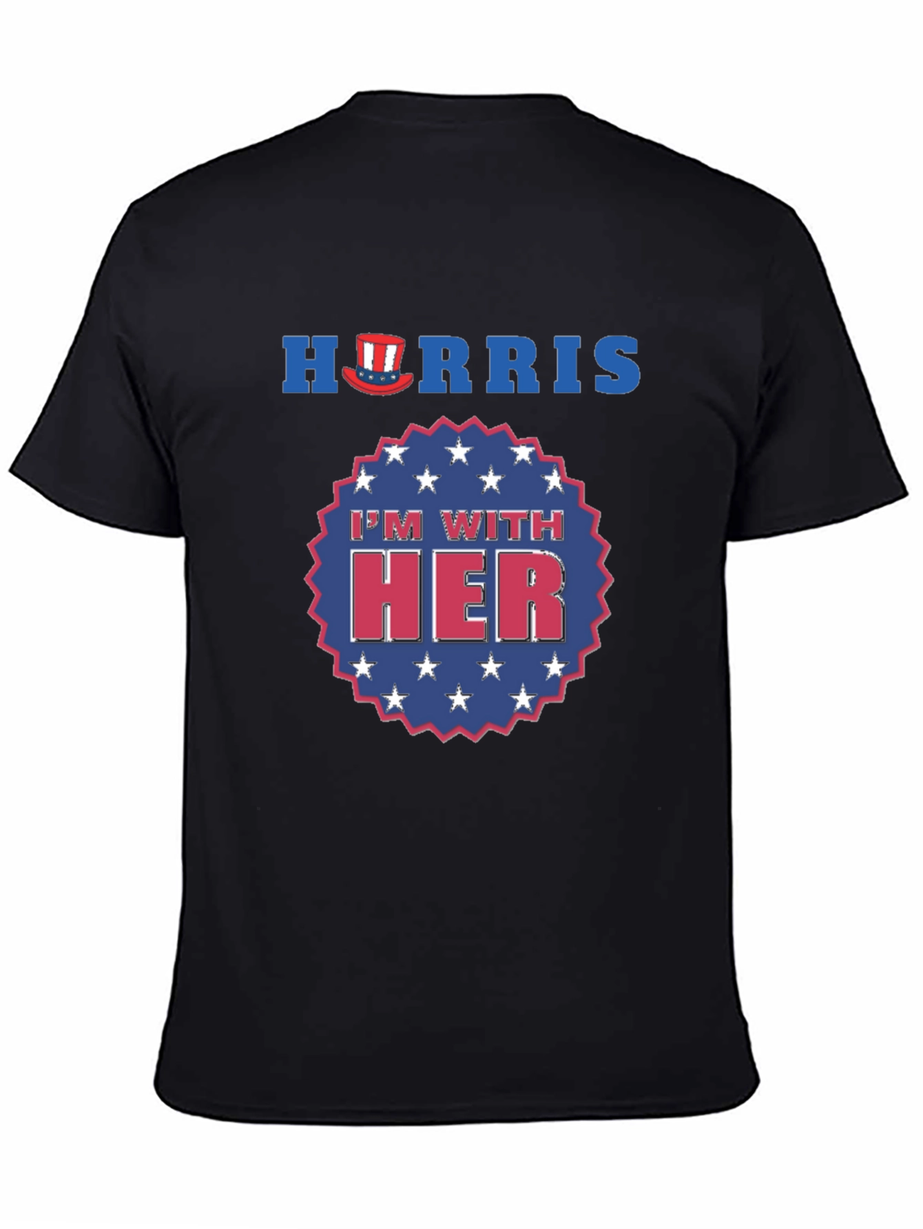 Harris Im With Her Patriotic Graphic T-Shirt
