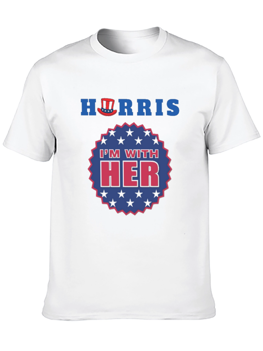 Harris Im With Her Patriotic Graphic T-Shirt