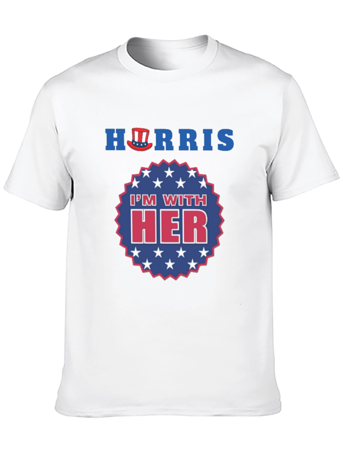 Harris Im With Her Patriotic Graphic T-Shirt