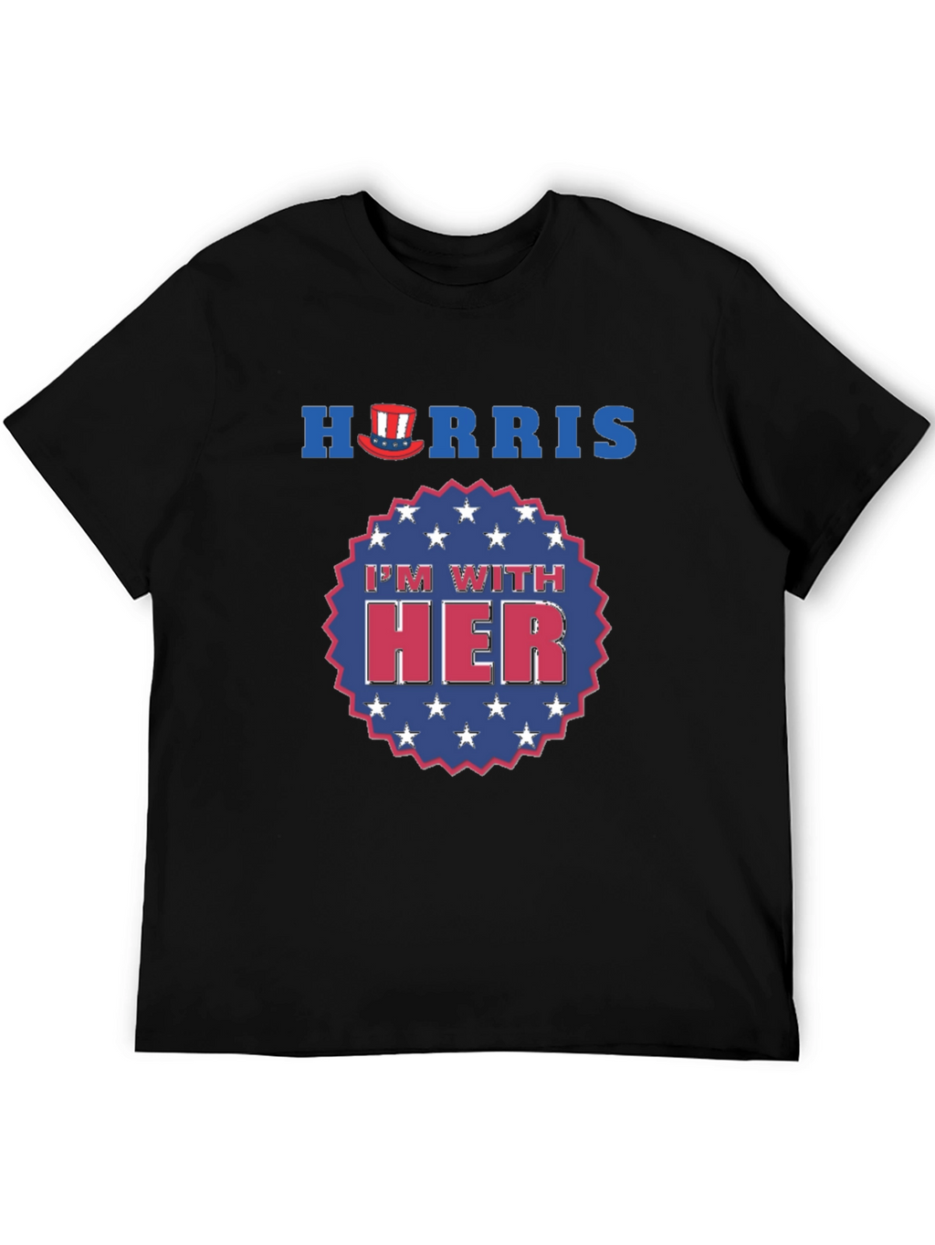 Harris Im With Her Patriotic Graphic T-Shirt