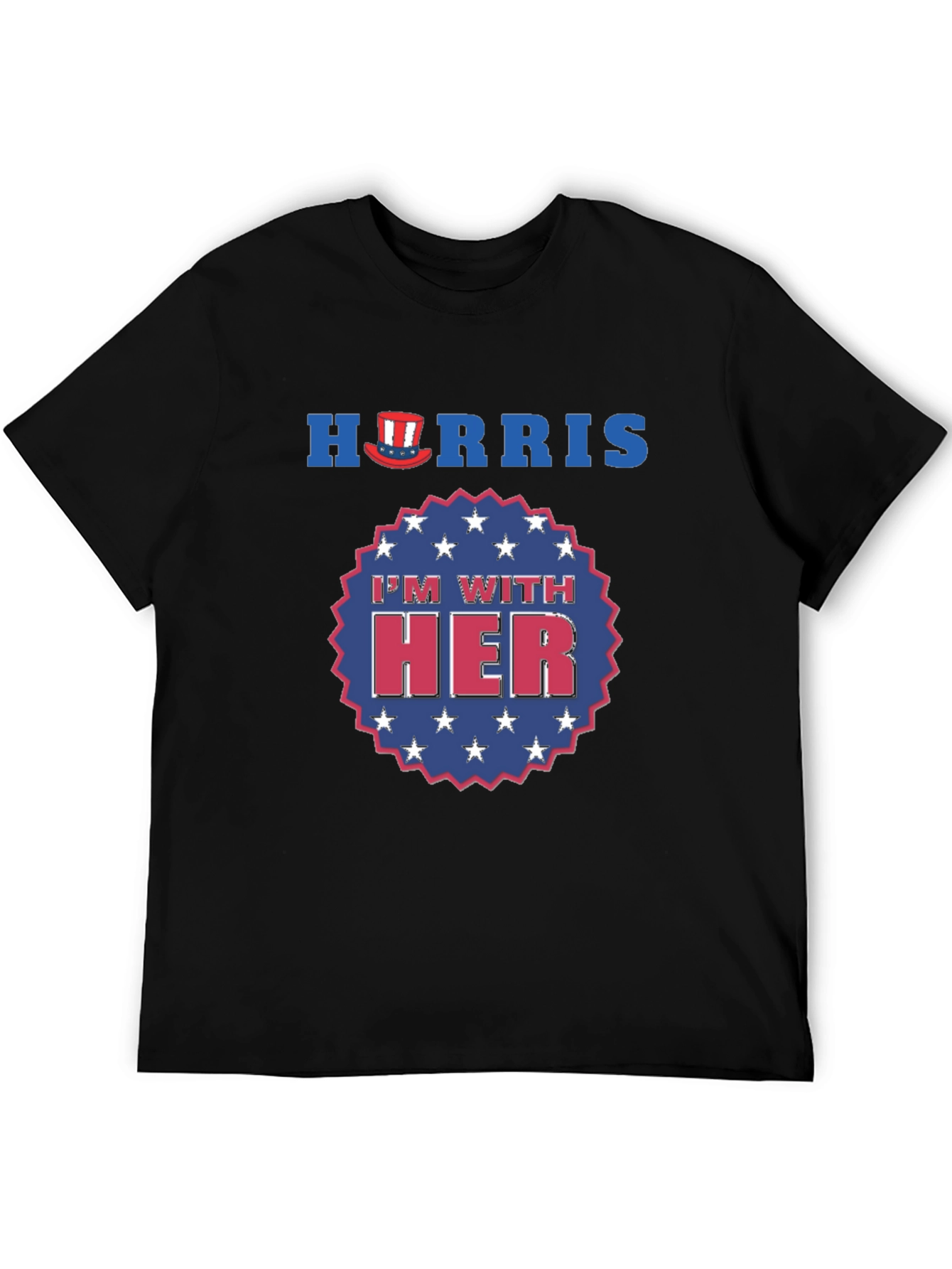 Harris Im With Her Patriotic Graphic T-Shirt