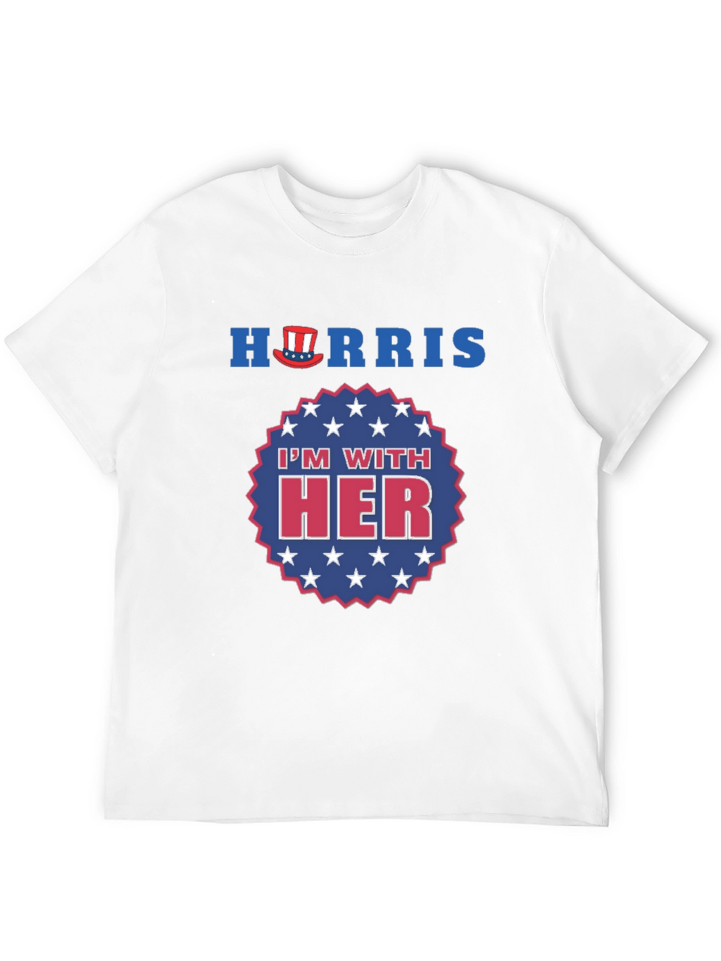 Harris Im With Her Patriotic Graphic T-Shirt