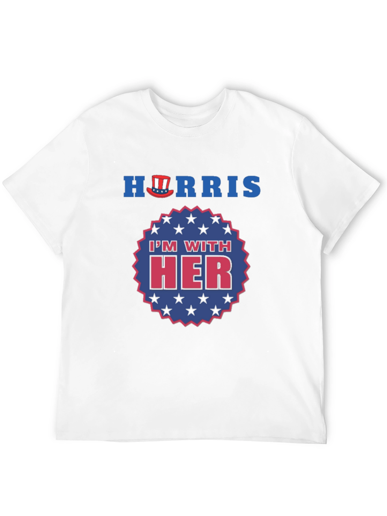 Harris Im With Her Patriotic Graphic T-Shirt