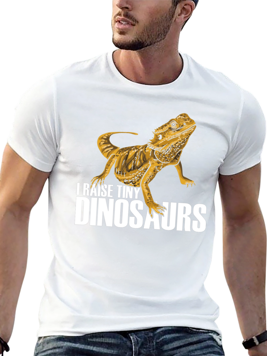 Raise Tiny Dinosaurs Bearded Dragon T-Shirt