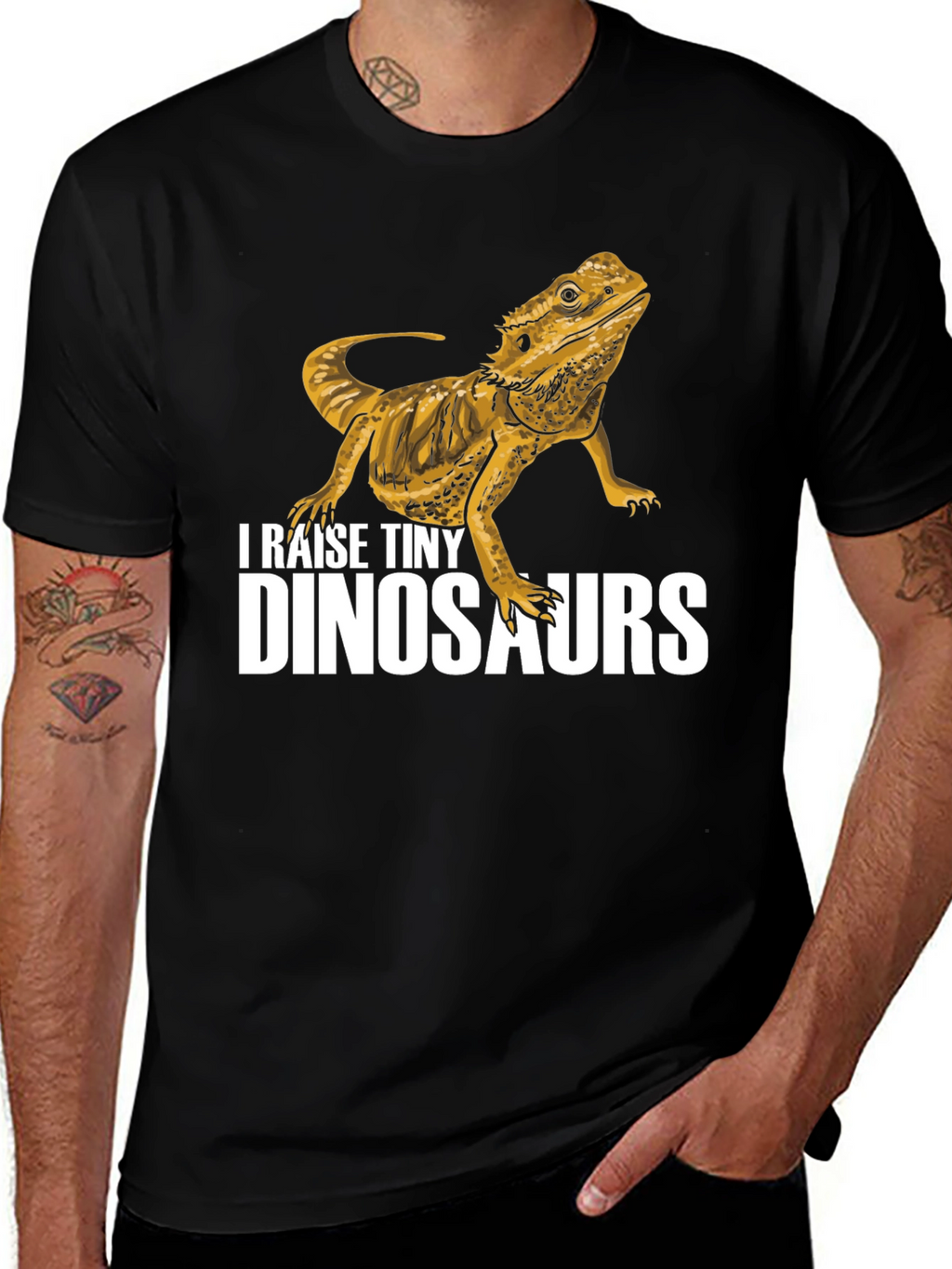 Raise Tiny Dinosaurs Bearded Dragon T-Shirt