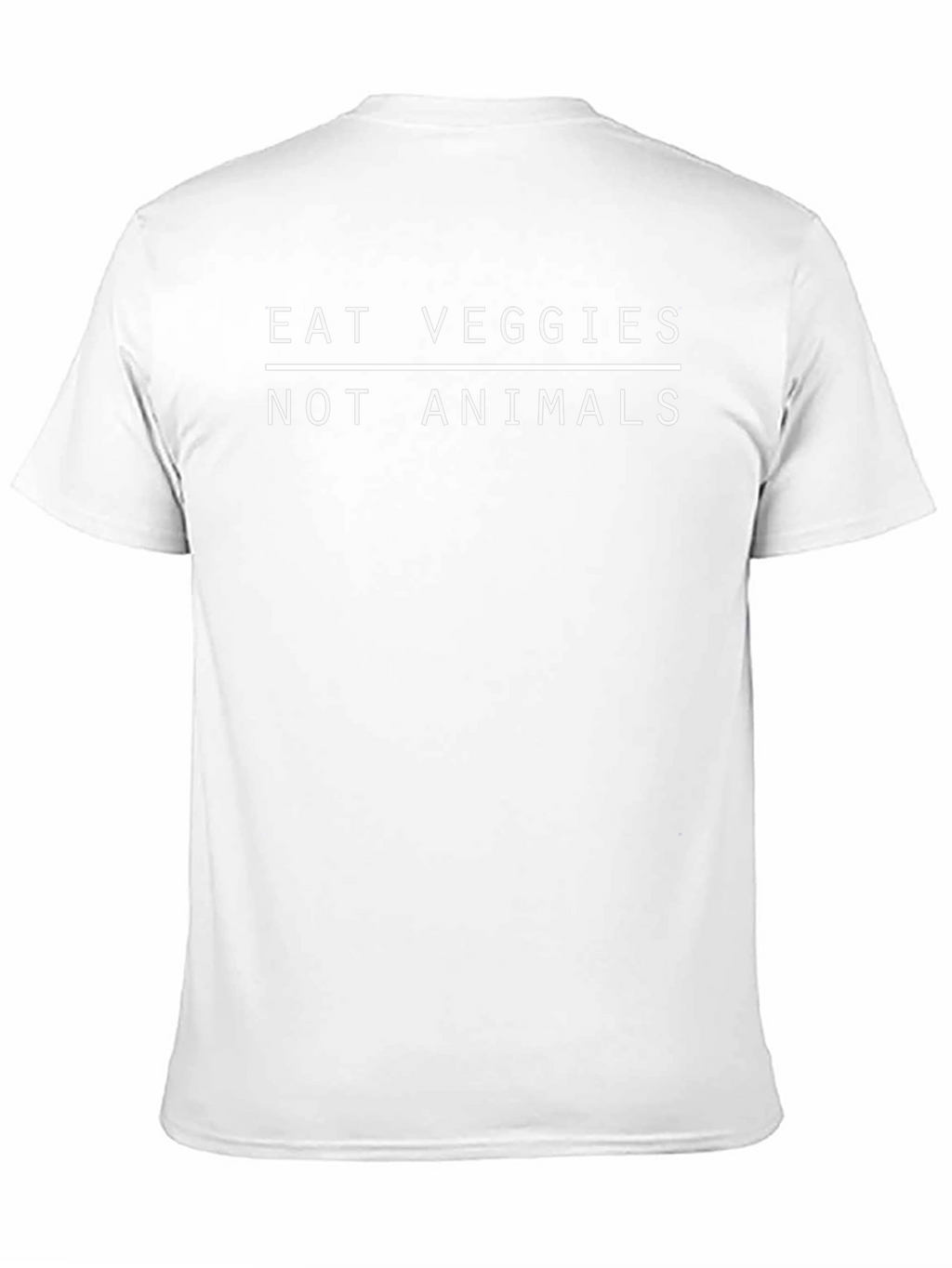 Eat Veggies Not Animals Graphic Tee - Vegan Shirt