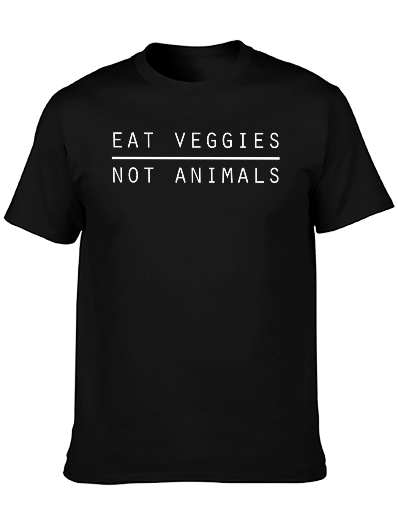 Eat Veggies Not Animals Graphic Tee - Vegan Shirt
