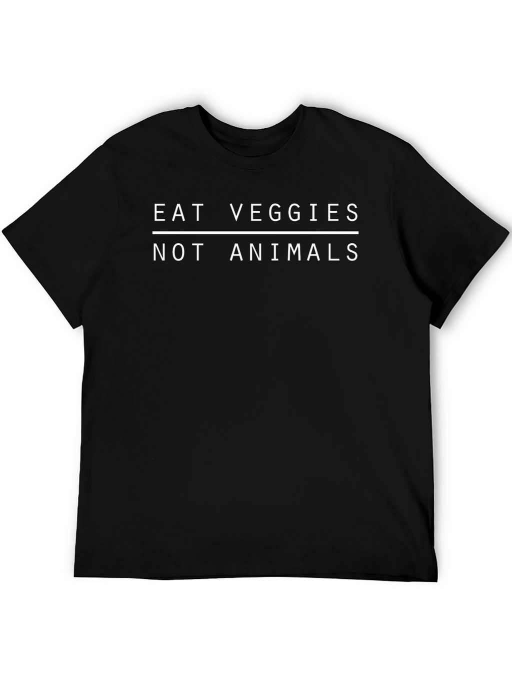 Eat Veggies Not Animals Graphic Tee - Vegan Shirt