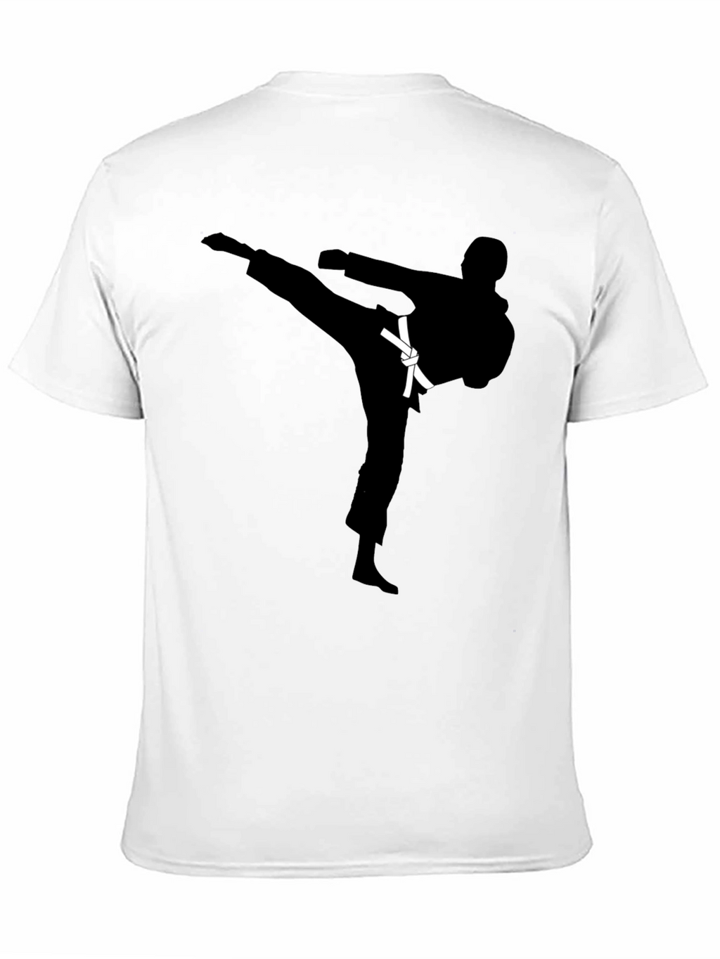 Karate Kick Black T-Shirt