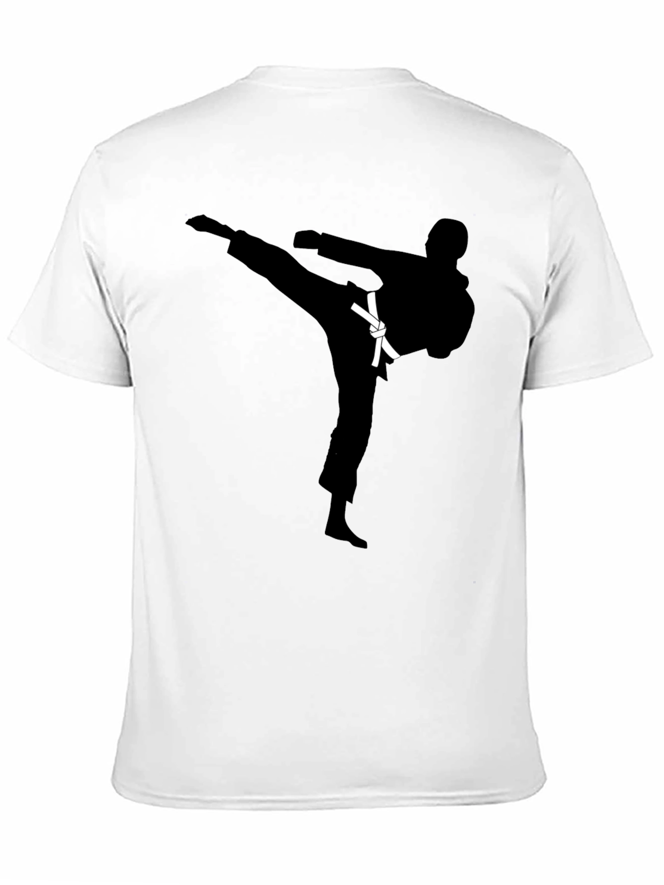 Karate Kick Black T-Shirt