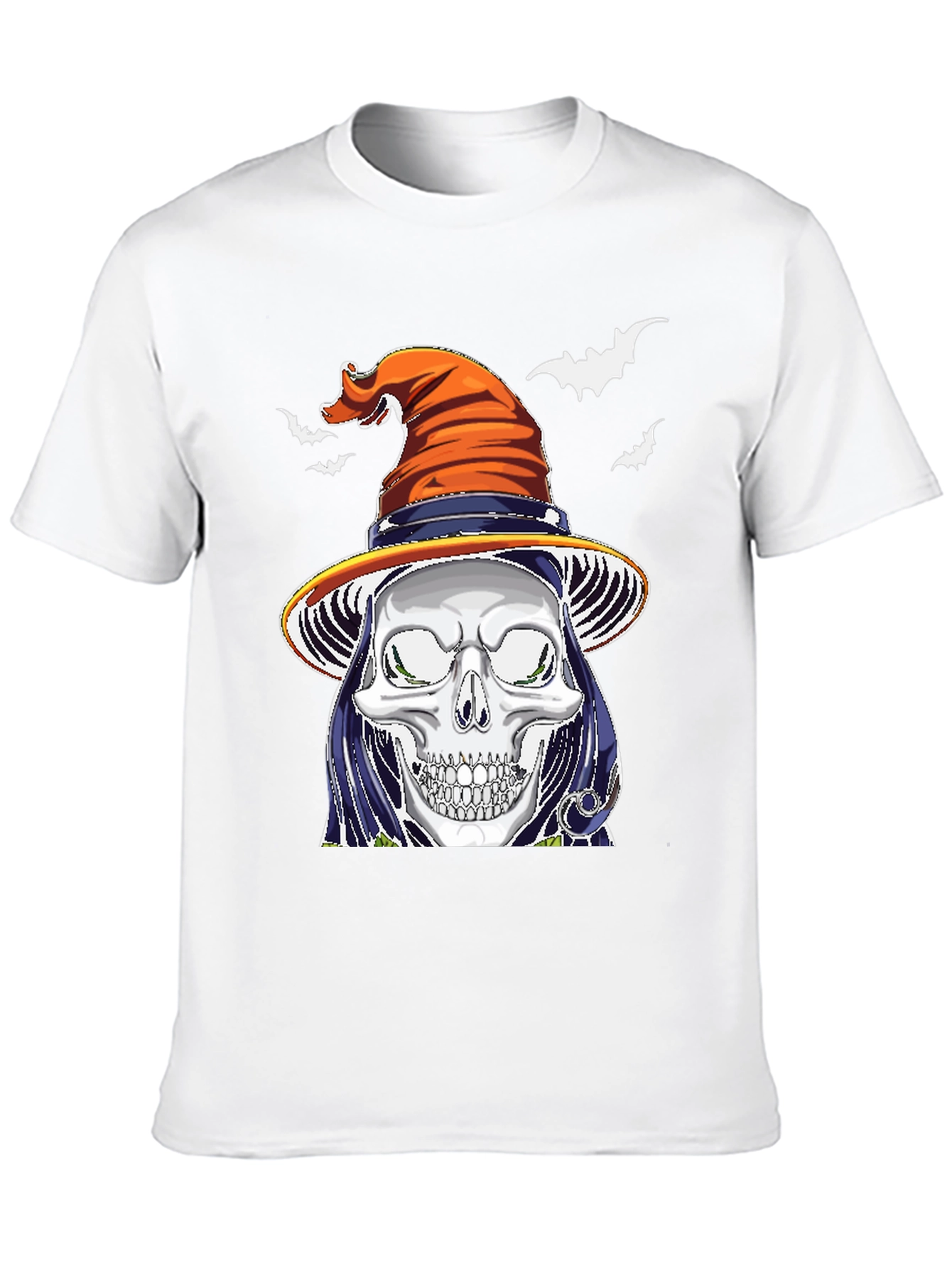 Skull Witch Halloween T-Shirt