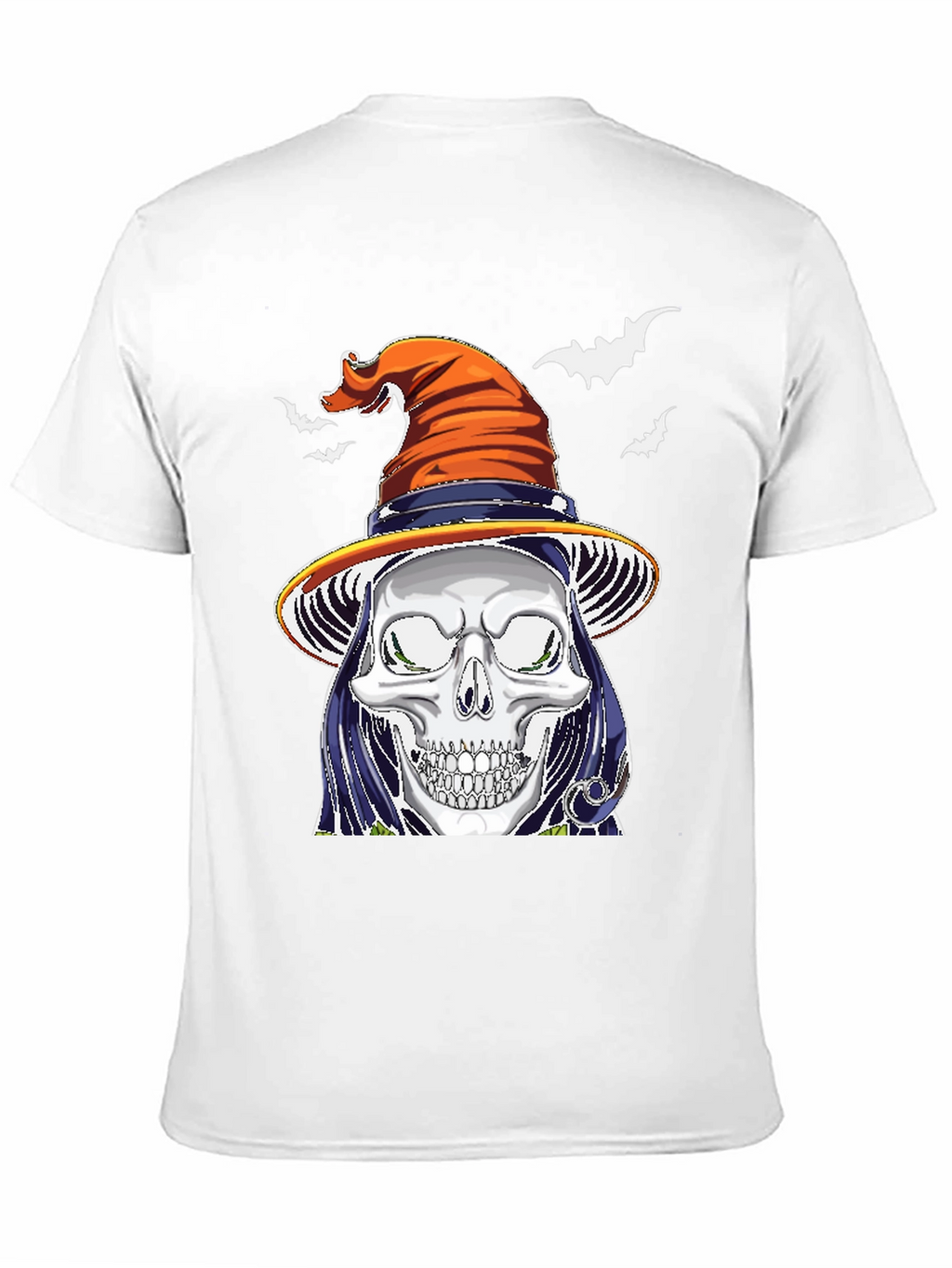 Skull Witch Halloween T-Shirt